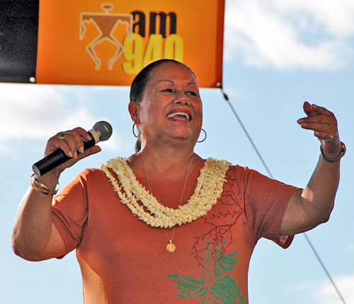 Marlene Sai at Celebration Aumakua in 2008